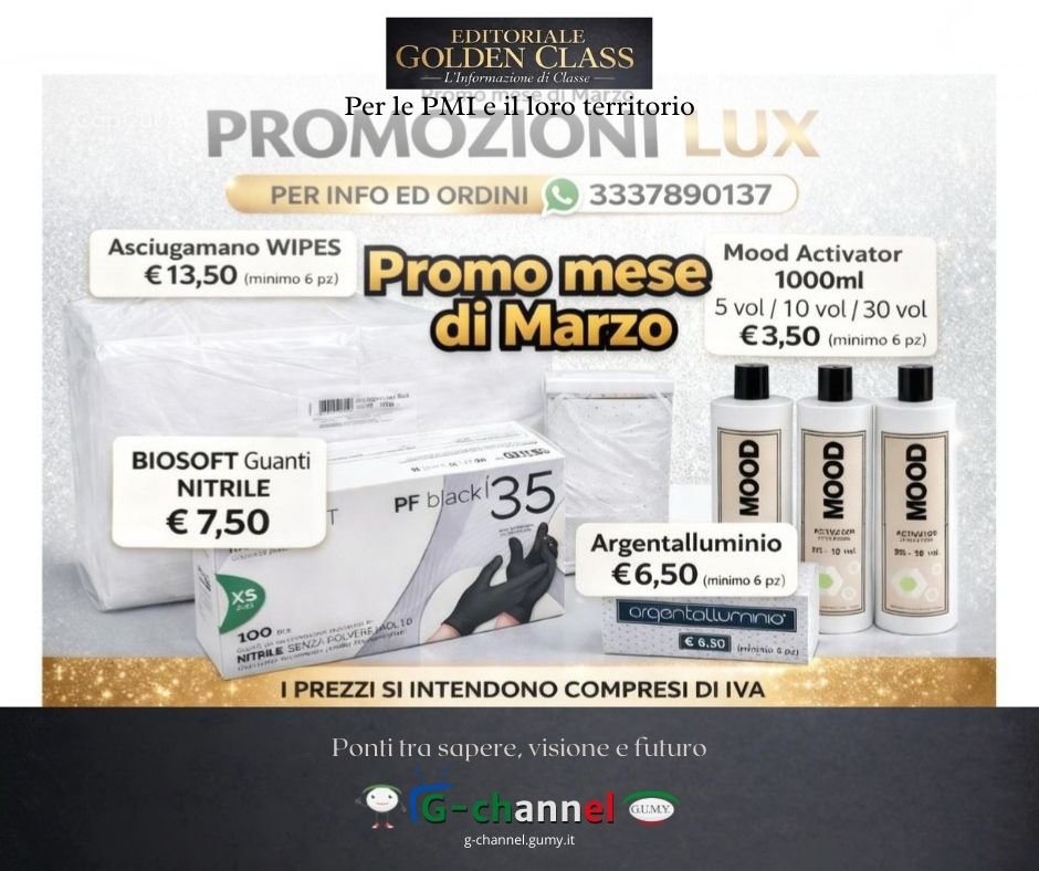 Promo Marzo Lux: offerte per professionisti beauty